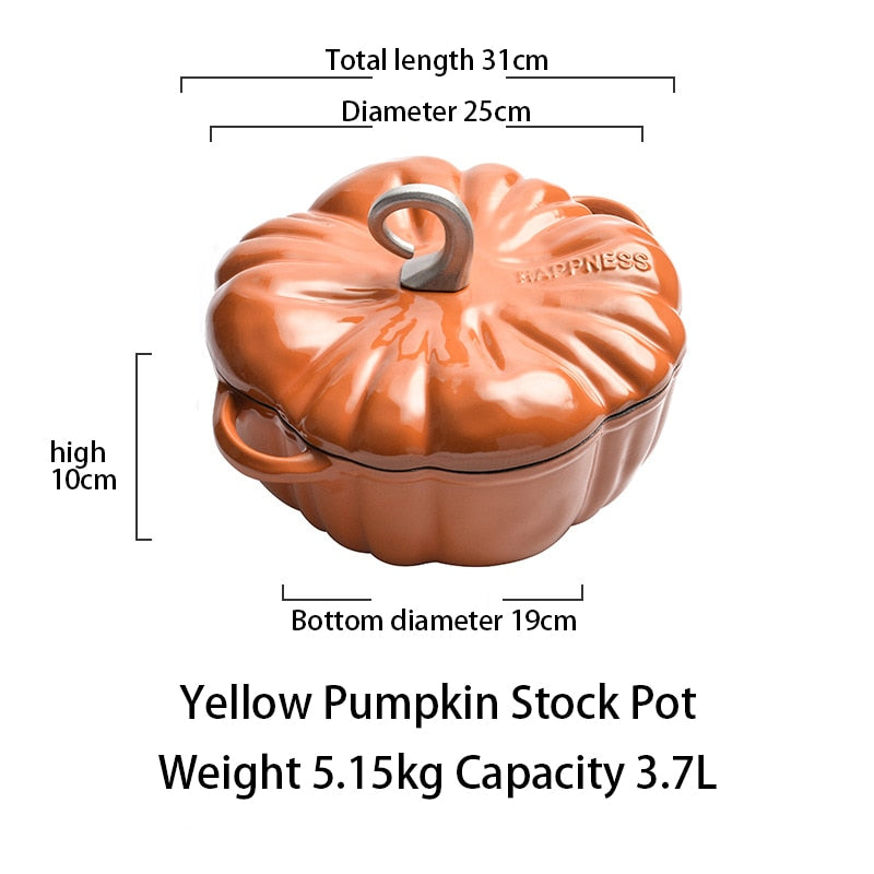 The Pumpkin Cast Iron Pot
