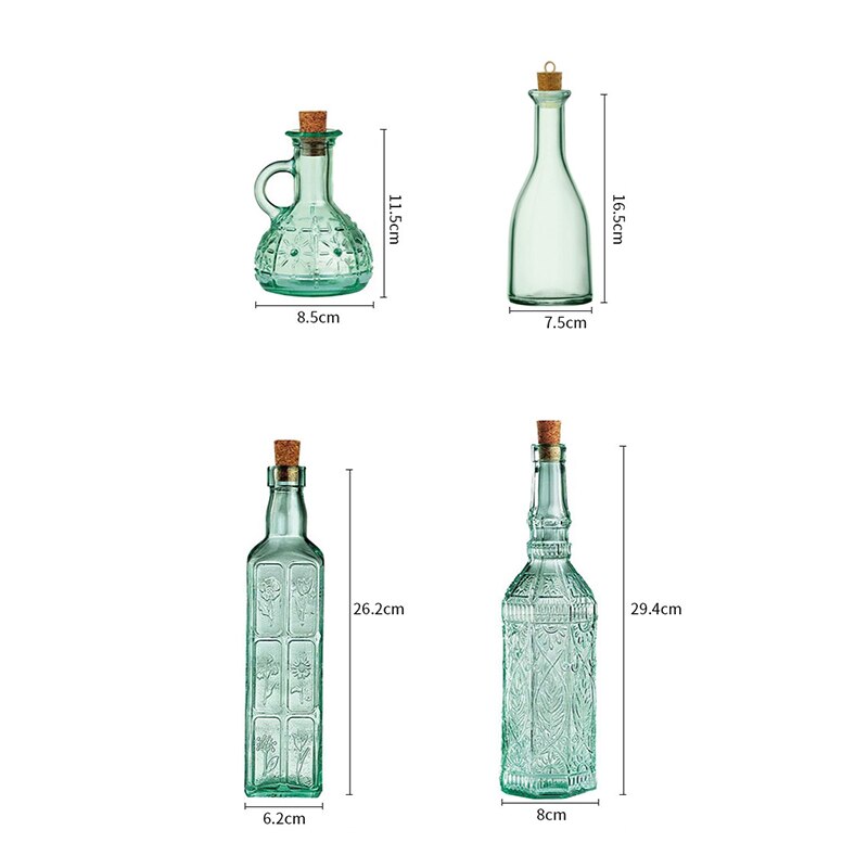 The Louvre Glass Bottles